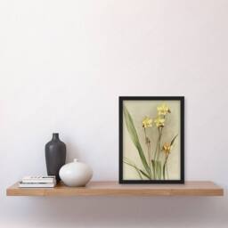 Artery8 F Sander Spathoglottis Kimballiana Orchid Flowers Framed Art Print - Size: A4 - thumbnail 4