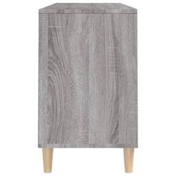 Berkfield Home Shoe Cabinet Grey Sonoma 102x36x60 cm Engineered Wood - Size: 102 x 36 x 60 cm - thumbnail 6