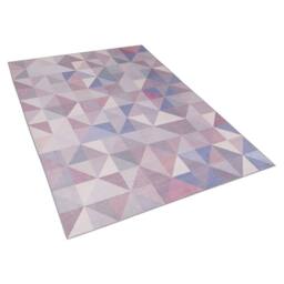 Wyld and Coco Pastel Triangle Area Rug 140 x 200 cm Blue Grey - Size: 140 cm x 200 cm - thumbnail 3