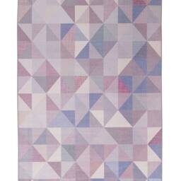Wyld and Coco Pastel Triangle Area Rug 140 x 200 cm Blue Grey - Size: 140 cm x 200 cm - thumbnail 2