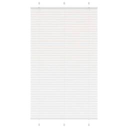 Berkfield Home Pleated Blind White 120x200 cm Fabric Width 119.4 cm Polyester - thumbnail 2
