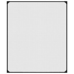 Berkfield Home Magnetic Insect Screen for Windows Anthracite 100x120 cm in Black - thumbnail 3