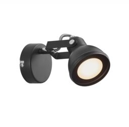 Nordlux Industrial Indoor Wall Light Black Metal GU10 Adjustable Head - No, IP20 - thumbnail 1