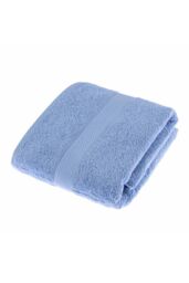 Homescapes 500 GSM Turkish Cotton Towel Soft, Absorbent & Quick-Drying in Light Blue - Size: Bath Sheet - thumbnail 5