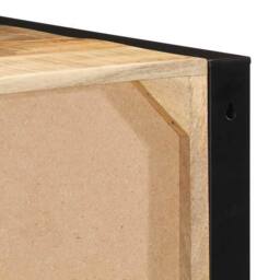 Berkfield Home Bedside Cabinets 2 pcs 40x35x25 cm Solid Rough Wood Mango in Brown - Size: 40 x 35 x 25 cm - thumbnail 7
