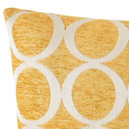 Luxury Living Luxury Chenille Cushion set of 4 in Yellow - Size: 45 cm x 45 cm - thumbnail 6