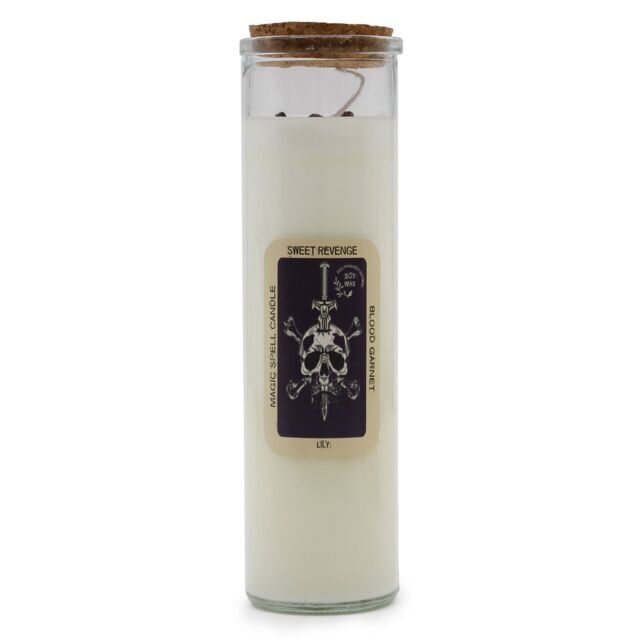 KDMD Magic Spell Candle - Sweet Revenge in White - image 1