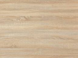 Vente-unique Dining Table for 6 People In MDF & Steel - Light Natural & Black in Light Oak - thumbnail 6