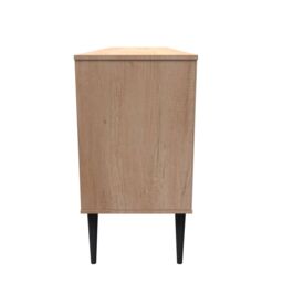 Ready Assembled 2 U Fuji 6 Drawer Sideboard (Ready Assembled) in Natural - thumbnail 2