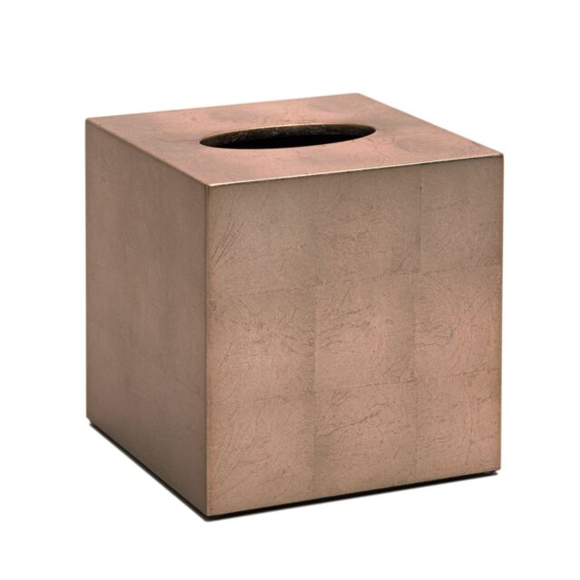 Posh Trading Company Kensington Square Tissue Box - Taupe - image 1