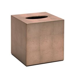 Posh Trading Company Kensington Square Tissue Box - Taupe - thumbnail 1