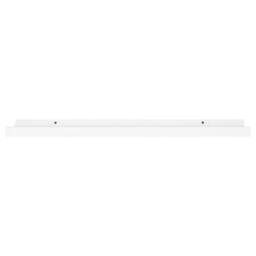 Berkfield Home Picture Frame Ledge Shelves 2 pcs White 80x9x3 cm MDF - Size: 80 x 9 x 3 cm - thumbnail 4