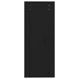 Berkfield Home Wall Mounted TV Cabinet Black 40x34, 5x100 cm - thumbnail 5