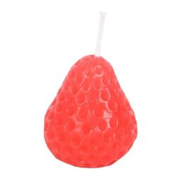 Something Different Strawberry Candles (Pack of 3) in Red - thumbnail 2