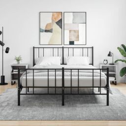 Berkfield Home Bedside Cabinets 2 pcs Concrete Grey 40x30x50 cm Engineered Wood - Size: 40 x 30 x 50 cm - thumbnail 1