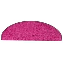 Berkfield Home Comfortable Carpet Stair Treads 15 pcs Pink 65x21x4 cm - Size: Medium - thumbnail 6