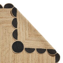 The Rug Shop UK Beige Handmade Border Modern Plain Jute Easy To Clean Area Rug - Size: 200 cm x 290 cm - thumbnail 6