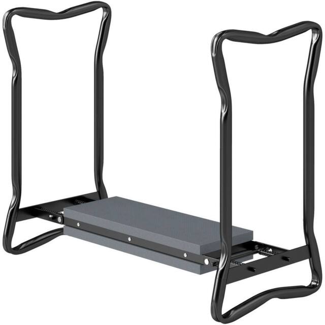 SPETLEK 2 In1 Folding Garden Kneeler Foam Chair in Black - Size: 0.6m2 - image 1