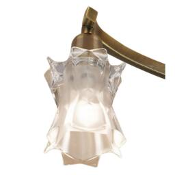 Netlighting Alaska Ceiling 3 Light L1SGU10 Antique Brass in Bronze - thumbnail 4