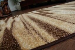 RugsX Heat-Set Fryz Runner in Brown - Size: 80 cm x 260 cm - thumbnail 3