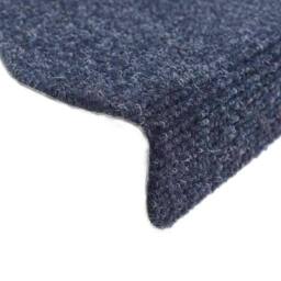 Berkfield Home Decorative 15 pcs Self-adhesive Stair Mats Needle Punch 65x21x4 c in Blue - Size: Medium - thumbnail 6