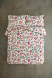 Deyongs Vintage Jacobean Printed Polycotton Duvet Set - Size: Double - thumbnail 4