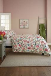 Deyongs Vintage Jacobean Printed Polycotton Duvet Set - Size: Double - thumbnail 2