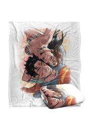 Justice League Superman Love Birds Silky Touch Super Soft Throw Blanket 152 X 127 cm in White - thumbnail 2