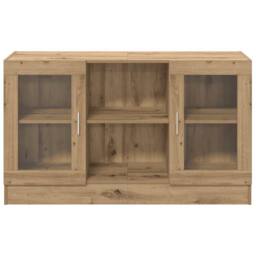 Berkfield Home Sideboard Artisan Oak 120x30.5x70 cm Engineered Wood in Brown - thumbnail 4