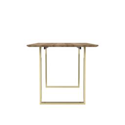 Wyld Haus Sazzuma Rectangular Dining Table Wood Effect Top in Natural - thumbnail 4
