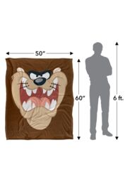 Warner Brothers Looney Tunes Officially Licensed Silky Touch Super Soft Throw Blanket 152 x 127 cm in White - thumbnail 5