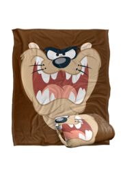 Warner Brothers Looney Tunes Officially Licensed Silky Touch Super Soft Throw Blanket 152 x 127 cm in White - thumbnail 2