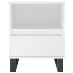 Berkfield Home Bedside Cabinets 2 pcs White 40x35x50 cm Engineered Wood - Size: 40 x 35 x 50 cm - thumbnail 6
