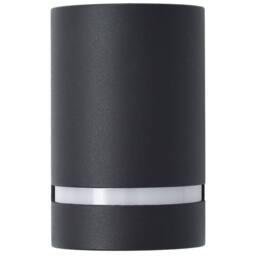 Berkfield Home Outdoor Wall Lights 2 pcs 35 W Black Half-round - thumbnail 5