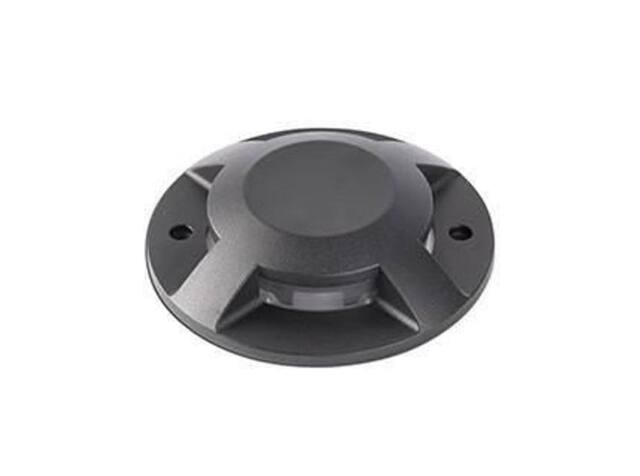 Netlighting Loth Outdoor LED Recessed Ground Light Black 4x 3W 3000K IP67 - image 1