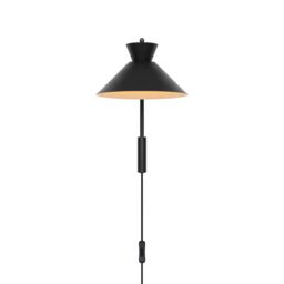 Nordlux Modern Indoor Wall Light Black Metal E27 Retro - No, IP20 - thumbnail 2