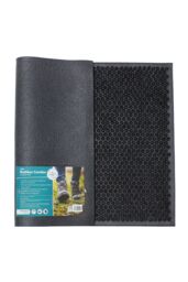 JVL Black Rubber Condor Astro Turf Effect Doormat 40x60cm - Size: 40 cm x 60 cm - thumbnail 5