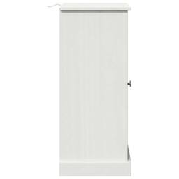 Berkfield Home Bathroom Cabinet with Shelf with Storage with Door Antique white MDF - thumbnail 7