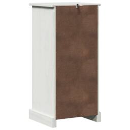 Berkfield Home Bathroom Cabinet with Shelf with Storage with Door Antique white MDF - thumbnail 8