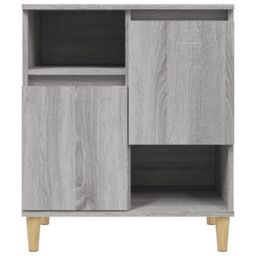 Berkfield Home Sideboards 3 pcs Grey Sonoma 60x35x70 cm Engineered Wood - Size: 60 x 35 x 70 cm - thumbnail 6