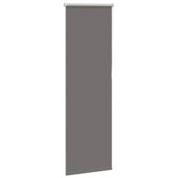 Berkfield Home Roller Blind Blackout Grey 40x175 cm Fabric Width 35.7 cm Polyester - thumbnail 1