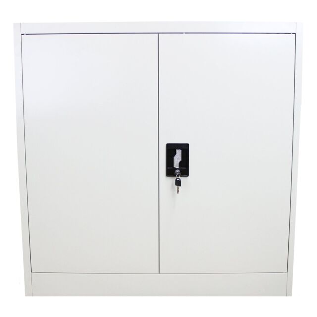 Monstershop Metal Filing Cabinet 90cm in Grey - image 1