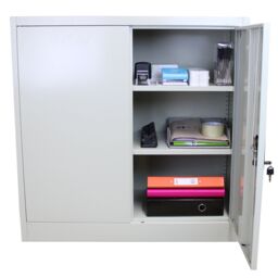 Monstershop Metal Filing Cabinet 90cm in Grey - thumbnail 4