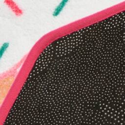 OHS Character Novelty Bath Mat Soft Velvet Quick Dry Non-Slip Shower Rug in Pink - thumbnail 5