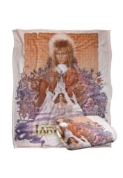 Jim Henson Labyrinth Maze Montage Poster Silky Touch Super Soft Throw Blanket 152 X 127 cm in White - thumbnail 2