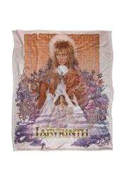 Jim Henson Labyrinth Maze Montage Poster Silky Touch Super Soft Throw Blanket 152 X 127 cm in White - thumbnail 1