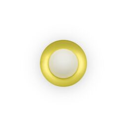 Netlighting Side Led Black Gold Flush Ceiling Lamp G9 - thumbnail 2