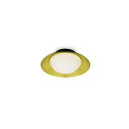Netlighting Side Led Black Gold Flush Ceiling Lamp G9 - thumbnail 1