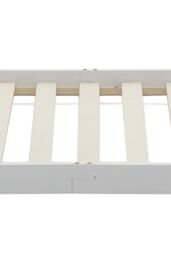 Living and Home Grey Montessori Children's Floor Bed with White Headboard - thumbnail 8