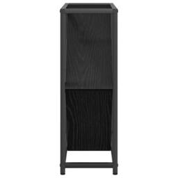 Berkfield Home Wine Rack Black Oak 51x18x52, 5 cm Engineered Wood - thumbnail 7